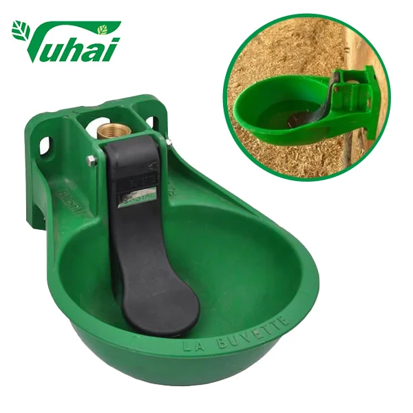 2.6L 3/4 Farms Vertical Tongue Horse Feed Buckets Plastic Drinkers for Livestock New and Used Condition manufacture