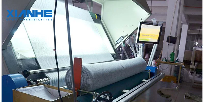Home Textile  Fabric Inspection Rolling Machine
