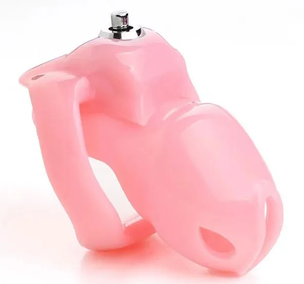 LOVE New design PVC lockable penis cage for man. Chastity Lock Male Penis Imprisonment Lock Ring Roll Abstinence.
