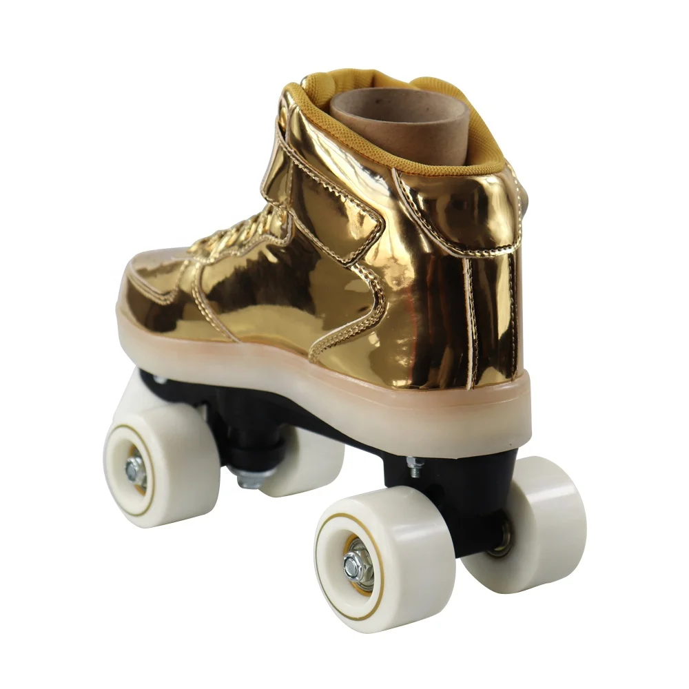 Chaussures de patinage à roulettes Quad et Double roues en plein