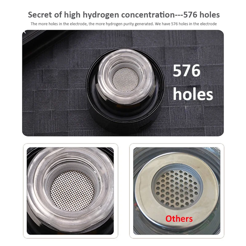 380ml Korea Hydrogen Bottle Ionizer Hydrogen Water Maker