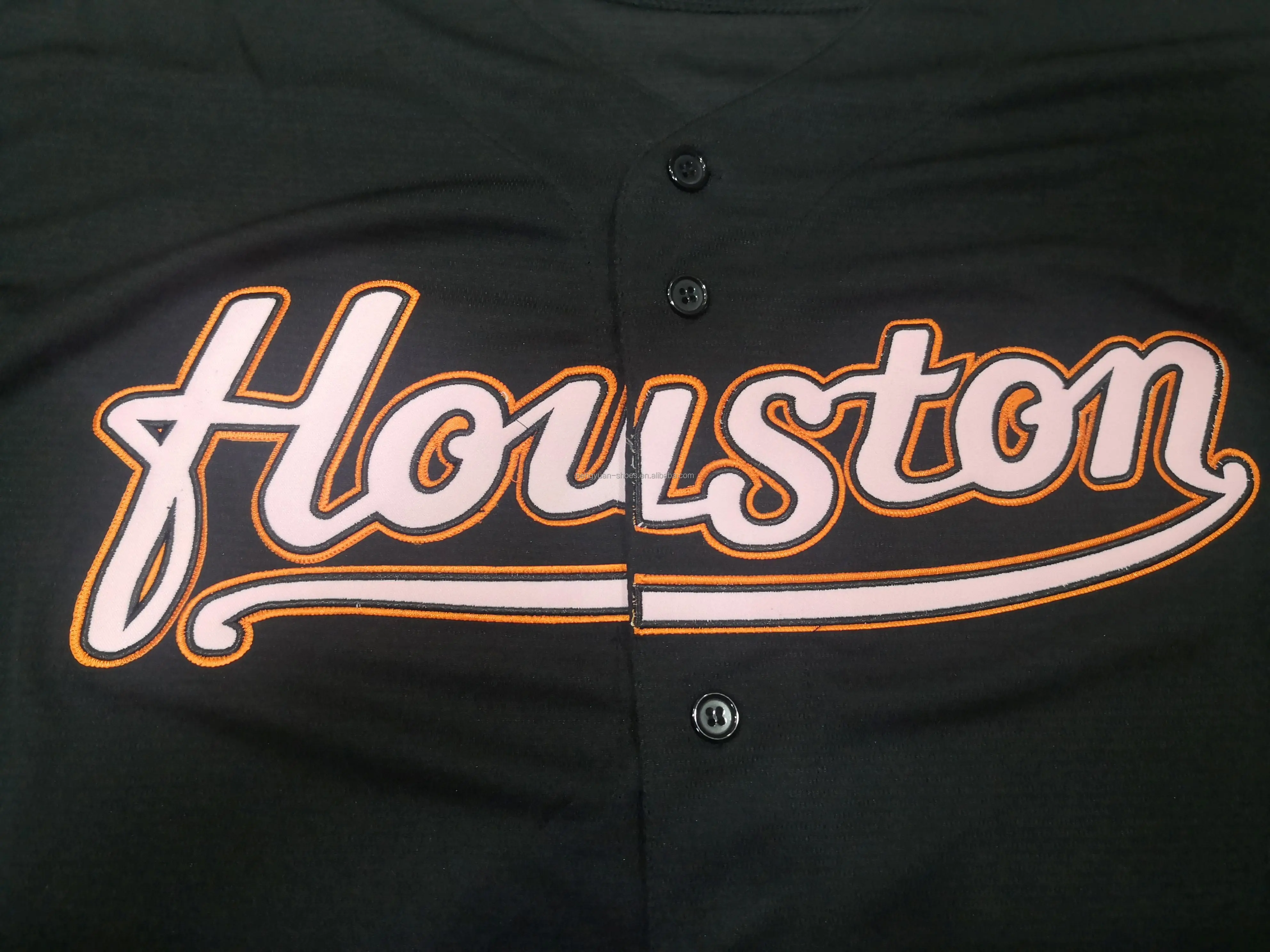 Houston Astros Custom Letter and Number Kits for Alternate Jersey 02  Material Twill [Twill-Baseball-HOA-A-02] - $19.49 