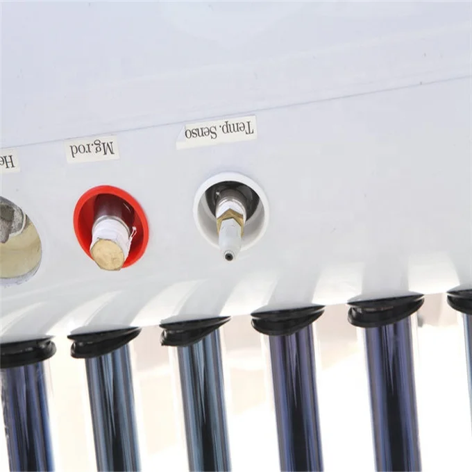 JIADELE Small Frame Solar Geyser Water Heater Calentador De Agua Para Piscina 200L Non-pressure Vacuum Tube Solar Water Heater