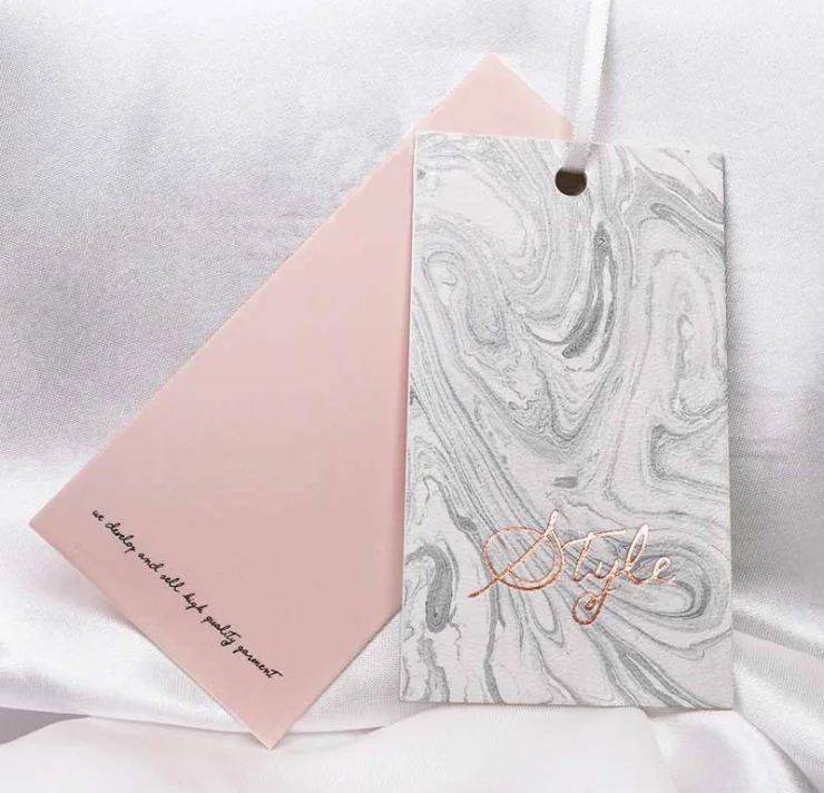 Design Logo Biodegradable Shoe And Clothing Tags And Labels Hang