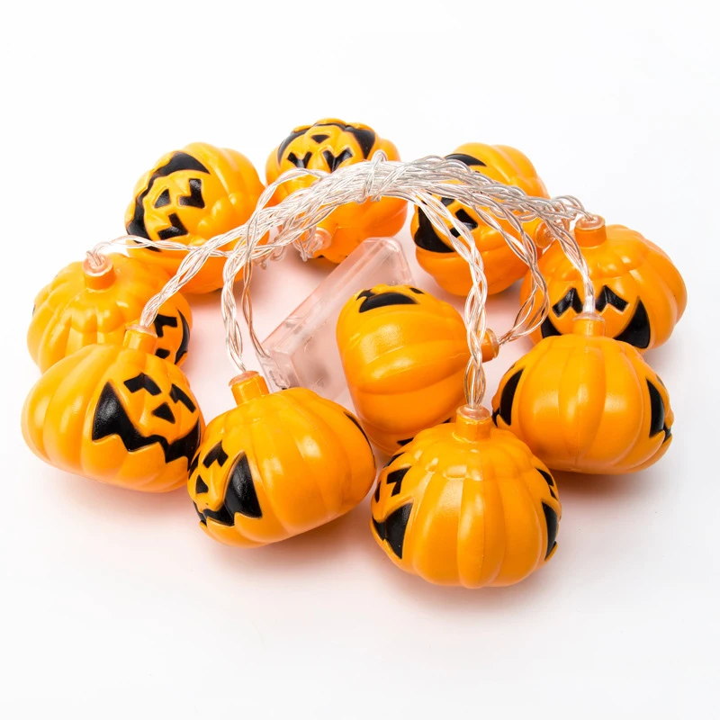 Halloween Party Decoration Lighted Pumpkin Lantern Decoration 2AA Batteries Powered 10 Led Waterproof Event & Party Supplies