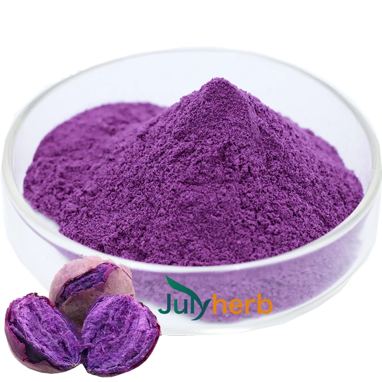 Purple sweet potato red color