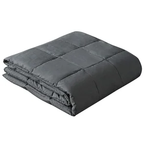 7 Layers Bamboo Warm and Cooling Weighted Blanket 15 LBS With Glass Beads