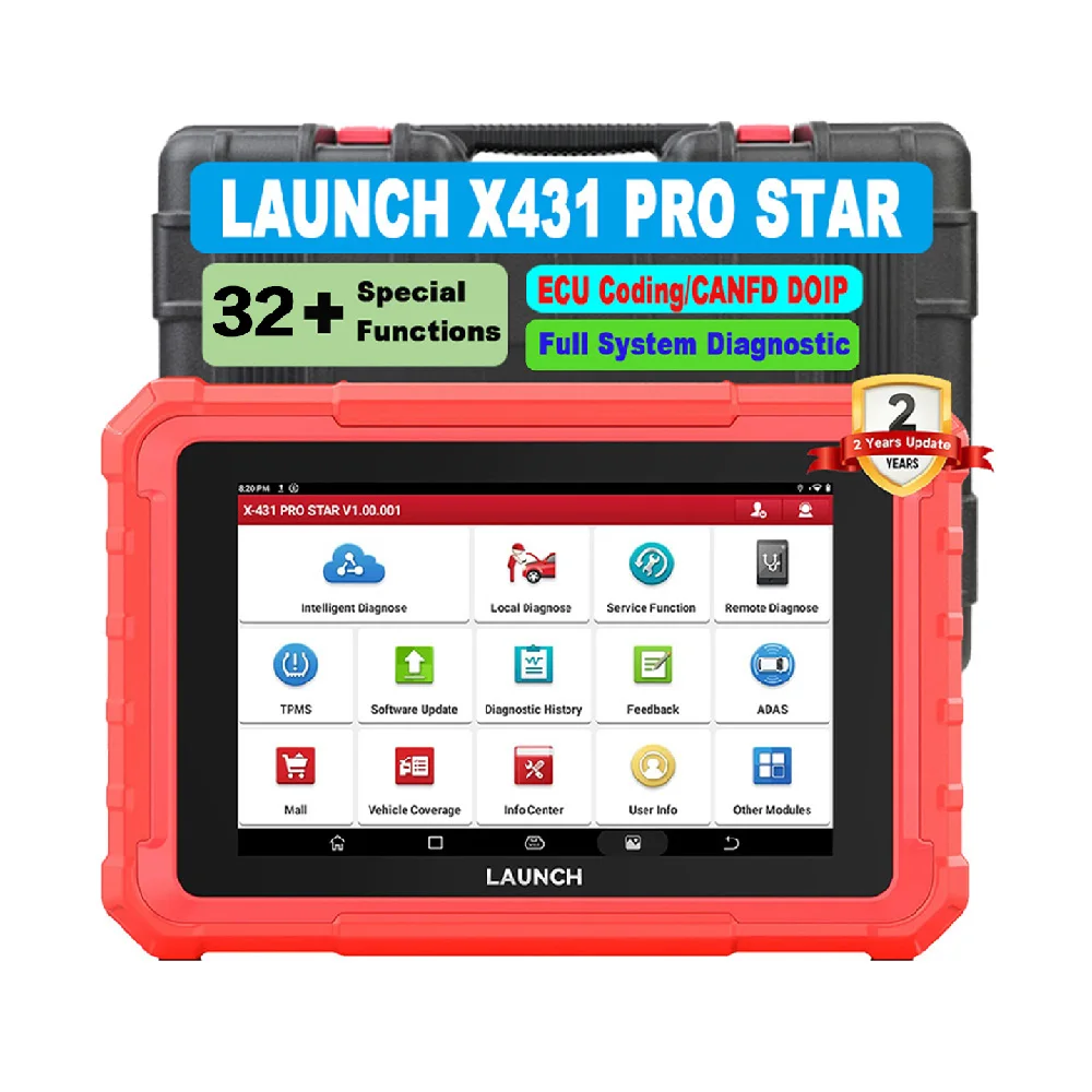 2025 Launch Car BiDirectional OBD2 Diagnostic Scanner Tool For Ford/GM