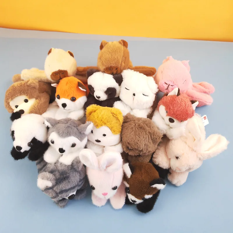 Cute Soft Capivara  Circle Hand Band Plush Capybara Bracelet Plush Bracelet Huggers Wristband Bracelet for Kids