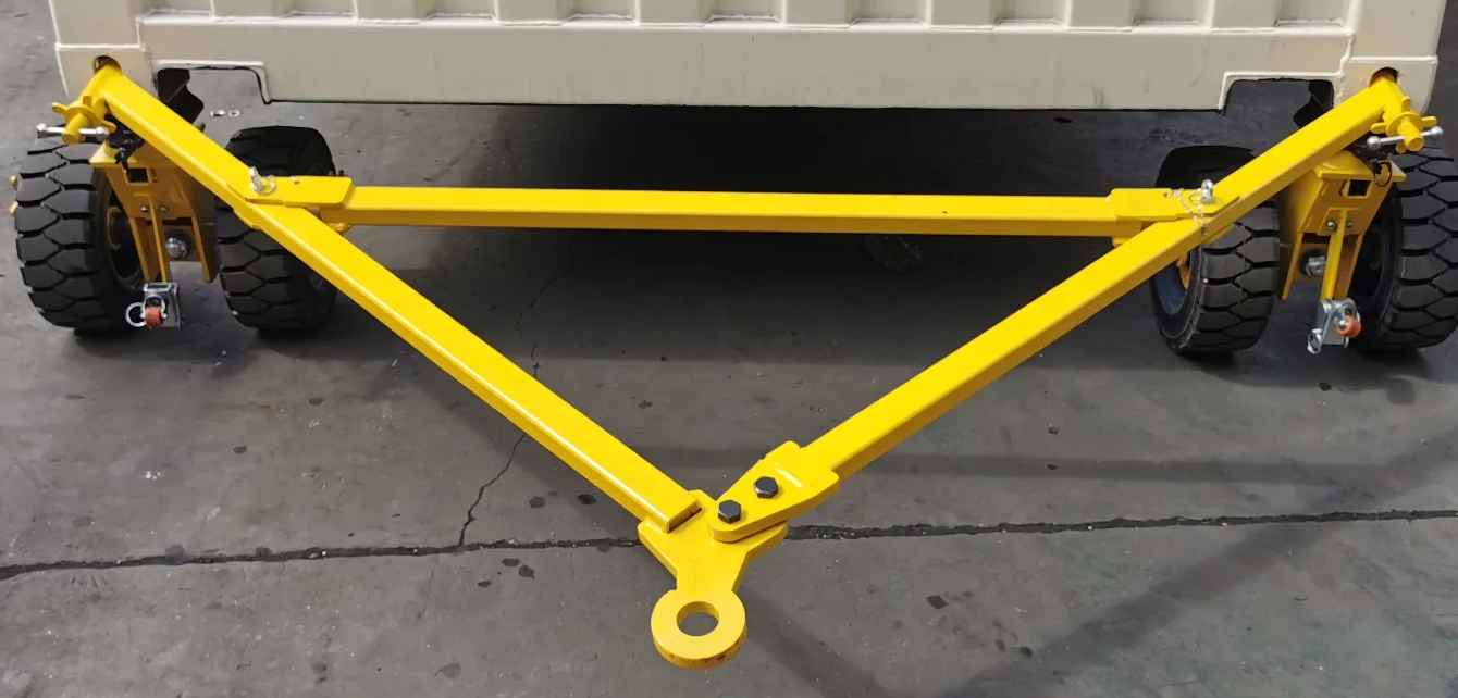 20T Heavy Duty Solid Rubber Swivel Caster Wheels for ISO Containers