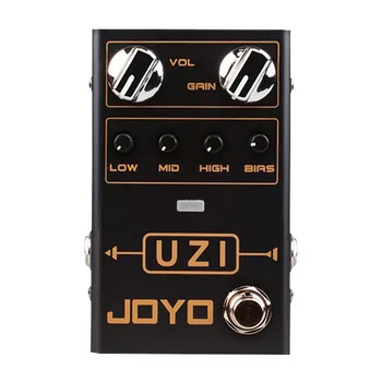 JOYO R-03 UZI Electric Guitar Single Effect Device Distortion Overload Heavy Metal High Gain Bias