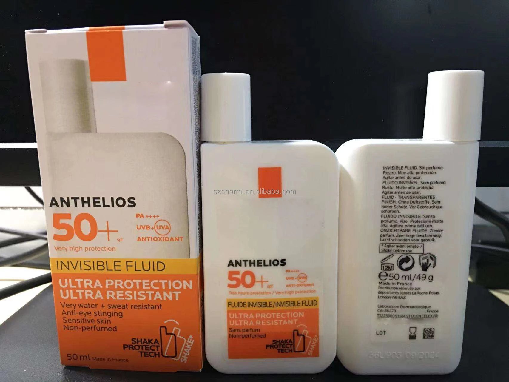 Sunscreen Spf 50+ Face Sunscreen Oilfree Ultralight Fluid Broad