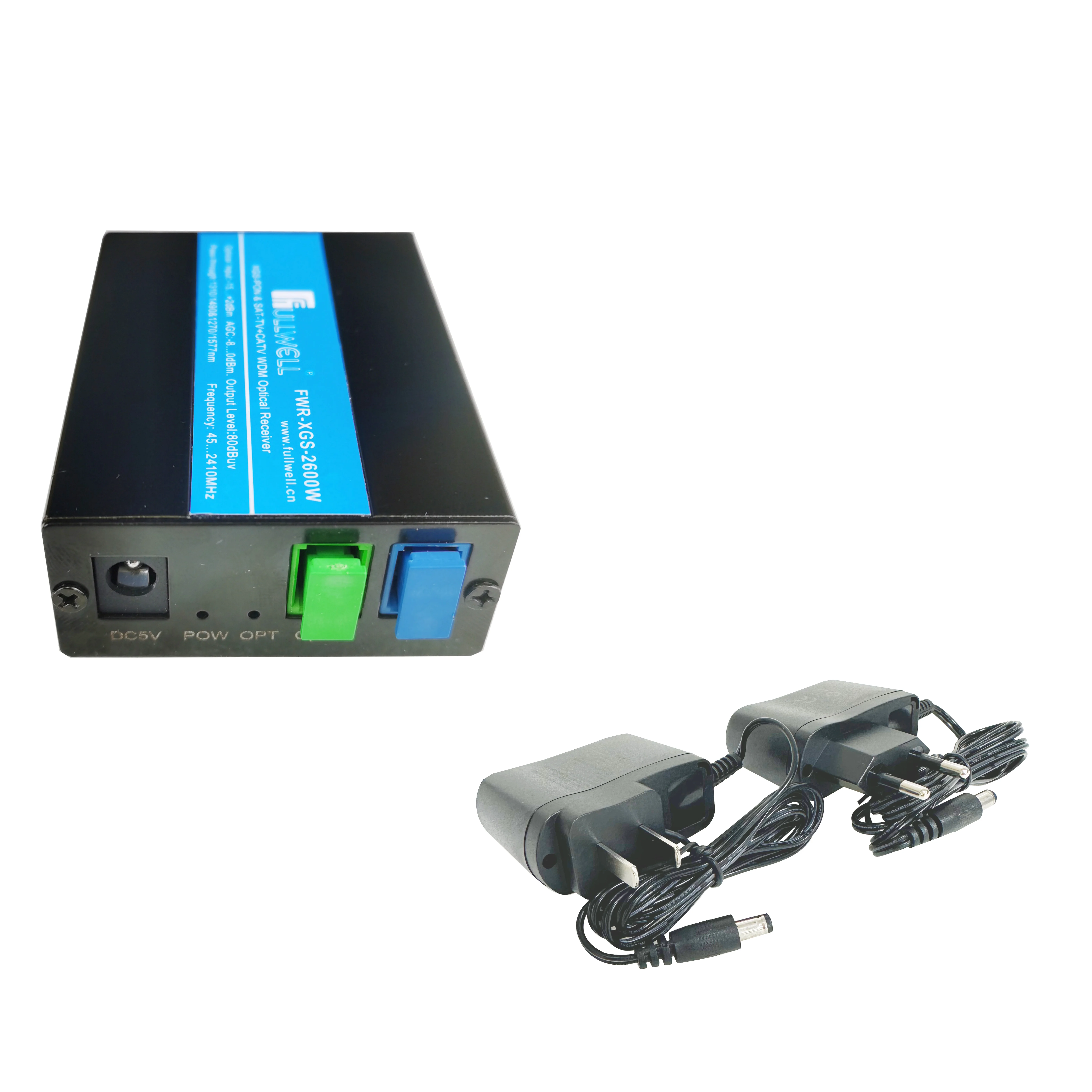 CATV & SAT-IF Satellite Optical Mini Receiver suitable for cable TV and  satellite live TV