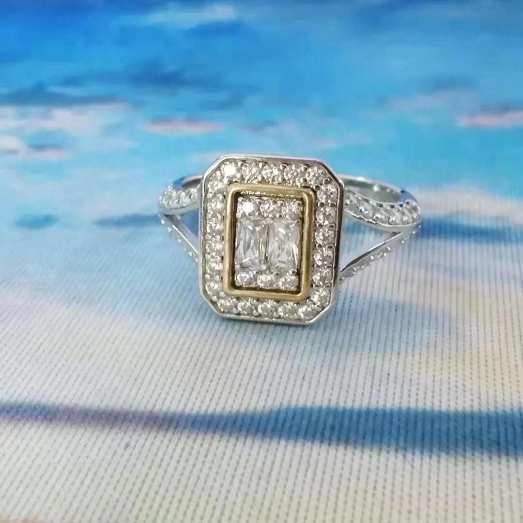 Jewellery South Africa 925 Sterling Silver Rectangular Ring with