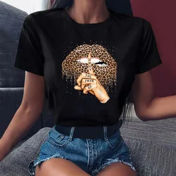 custom print fashionable tee graphic shirt ladies casual t shirt tops tshirt for women