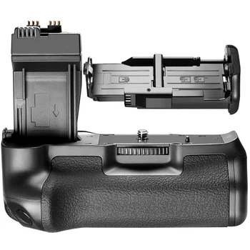 Neewer BG-E8 Replacement Battery Grip for  EOS 550D 600D 650D 700D Rebel T2i T3i T4i T5i DSLR Cameras, Come with 2 Battery detail image