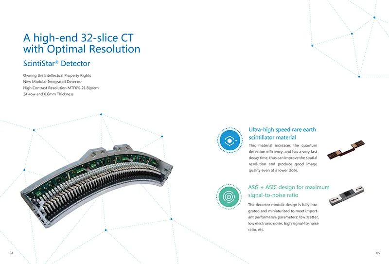 Ysenmed Ysct16 Precision Image 32slice Ct Scan Machine Medical Ct