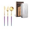Cuchillo/tenedor/cuchara_gold+ arcoiris