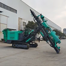 CSBP452 Drill Rig Machine for Mining and Ground Drilling DTH Technology with Crawler Mounted Design for Heavy Duty Use