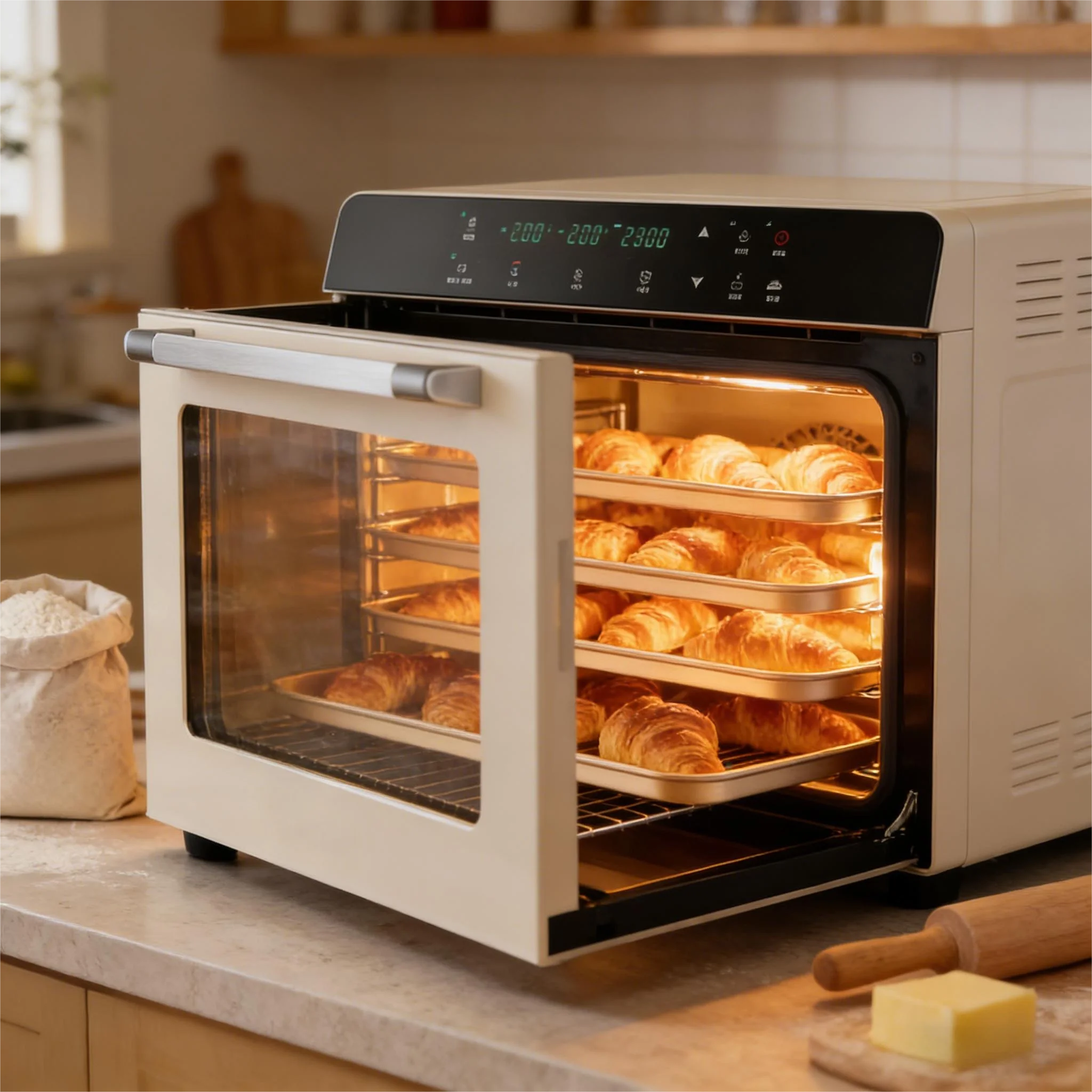 High Quality 4 Trays Electric Convection Oven for Efficient Cooking and Baking