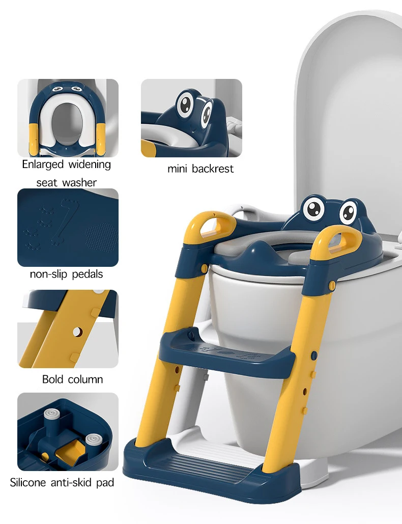 Auxiliary Toilet Ladder Children's Toilet Seat Supplies Infant Baby