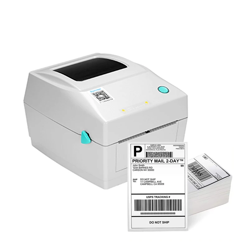 Best-Selling 4x6 Thermal Paper Shipping Label Sticker Coated Self-Adhesive Parcel Shipping Label manufacture