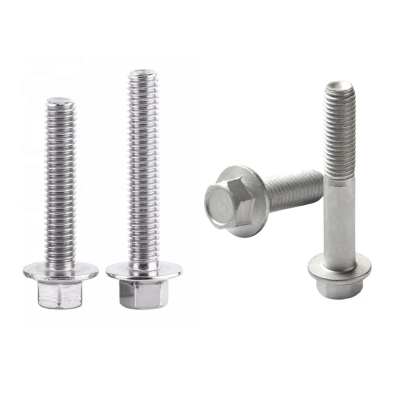 Viti Flangia bulloni esagonali m5 DIN 6921 ACCIAIO INOX va