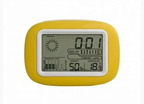 ABS Factory Direct Supply Digital Table Clock Multi-functional Alarm Clock Led Clocks for Home Digital Temperature Humidity