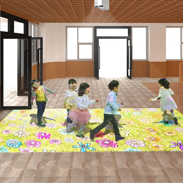 Magic Interactive Projection Floor System Used in Advertising System/softwave