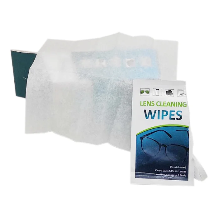 Private Label Antibacterial Extra Soft 14x14cm Travel Size Anti-fog Lens Cleaning Wipes Easy Carry Individually Wrapped Factory