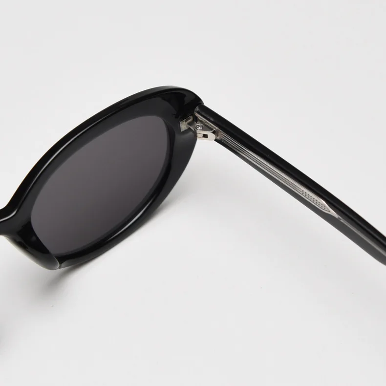 Custom Logo Eyeglasses Frames  Round Frame Steampunk Shades UV400 TR90 Top Sale Best Fashion Polarized Sunglasses for Men Women