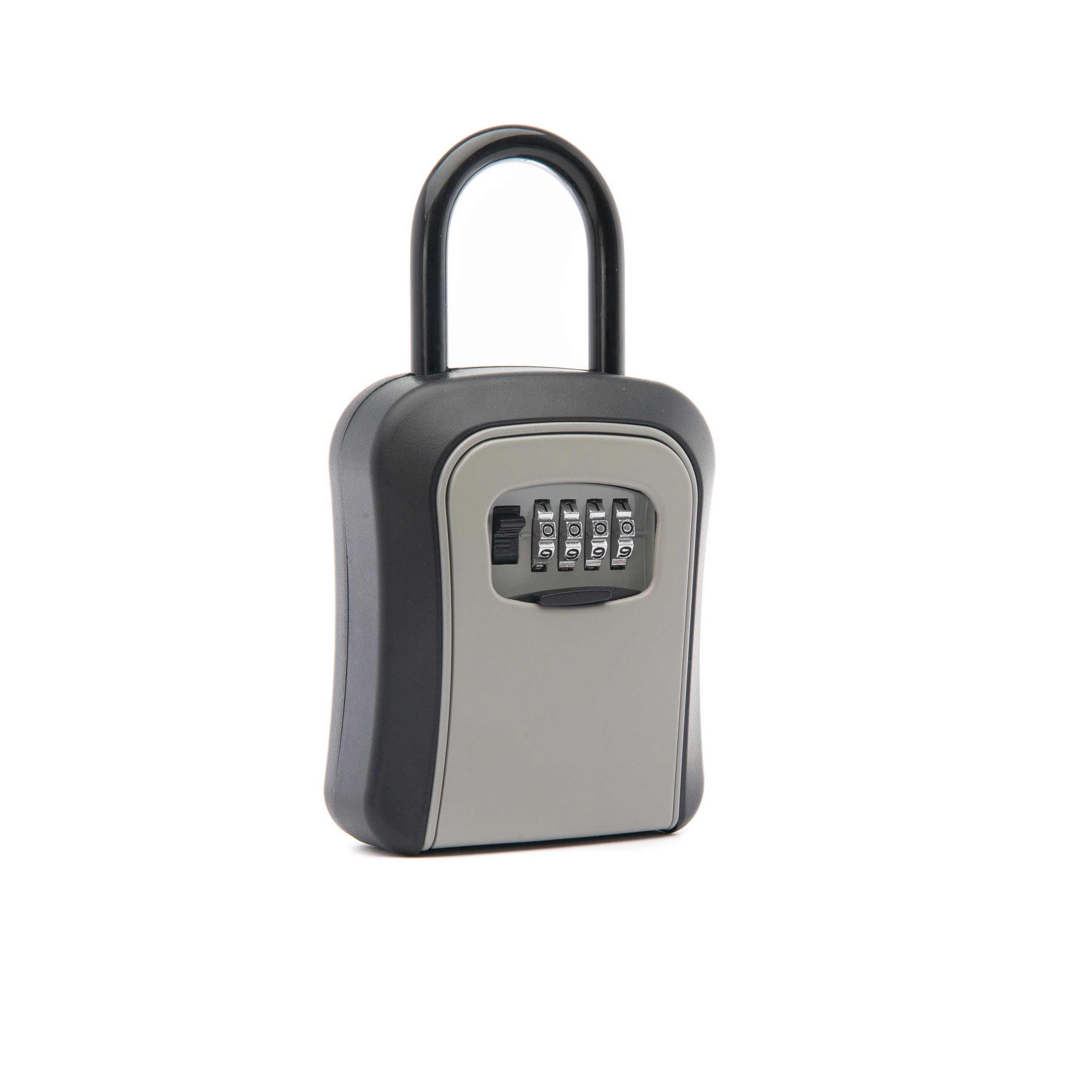 Key Safe Storage Lock Box/Outdoor 4 Digits Wall Mounted Combination Key Lock Box Burglary Lock