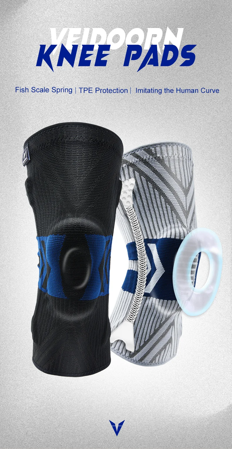 Wholesale Basketball Knee Support For Men Pressurized Rodilleras Knee Brace Orthopedic