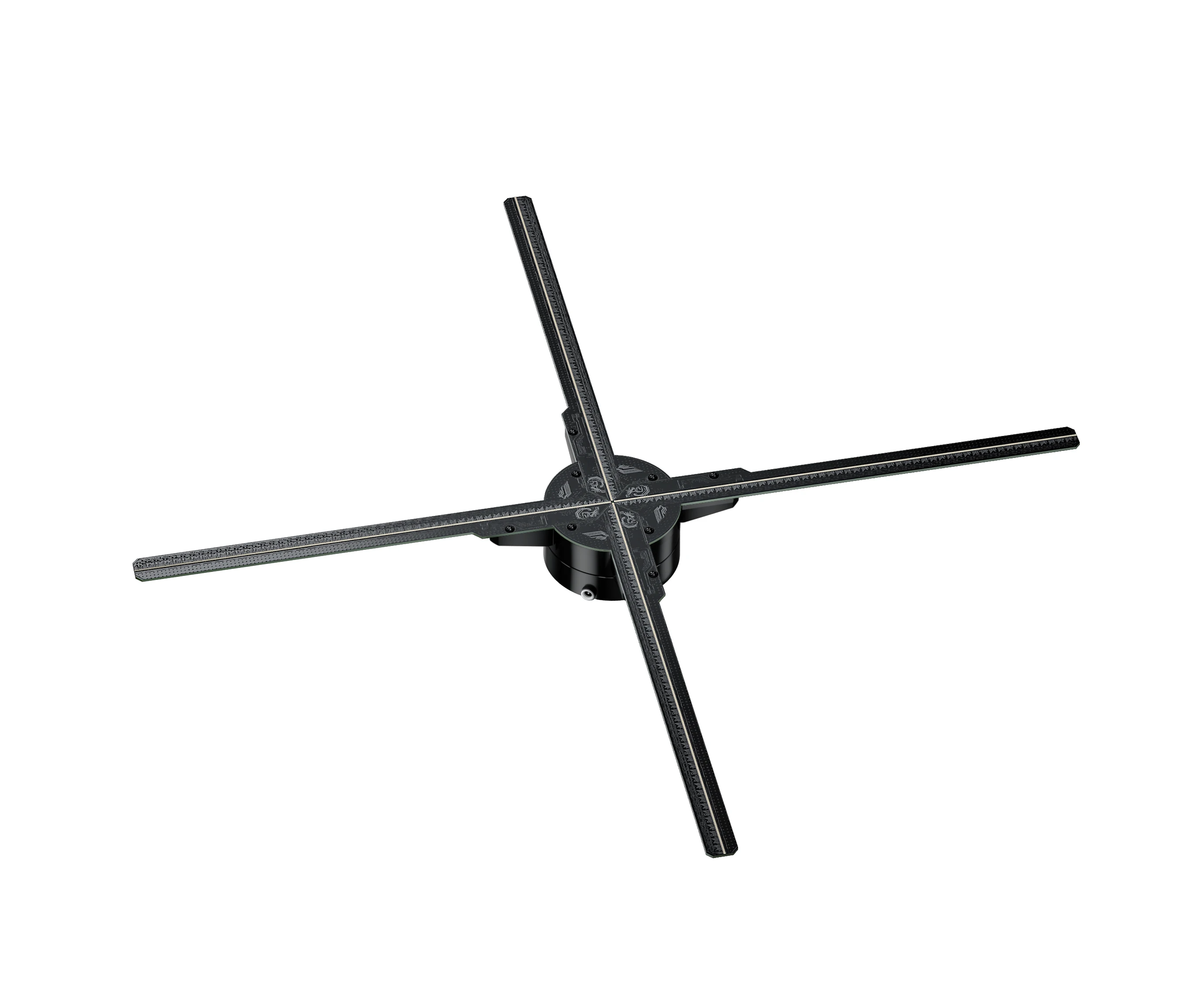 4 сторонняя голограмма для загрузки видео голограма en 3d вентилятор led diy оптовая продажа