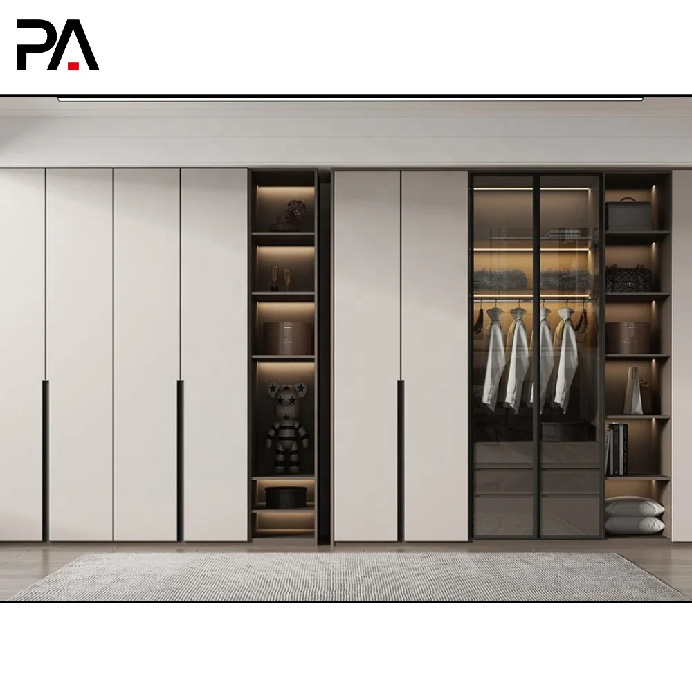 PA дома шкаф Сделано в Малайзии для одежды мебель спальни набор мебели с раздвижными