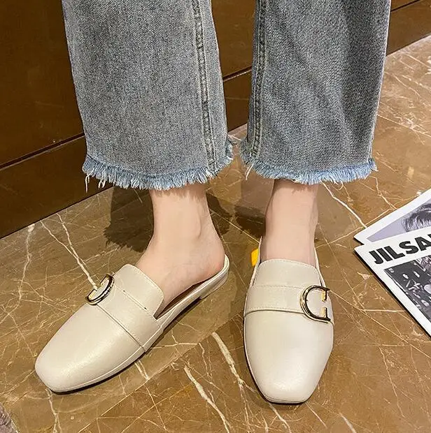 Factory Price New Design Sandals Summer Half Shoes In Hot Style Fashion