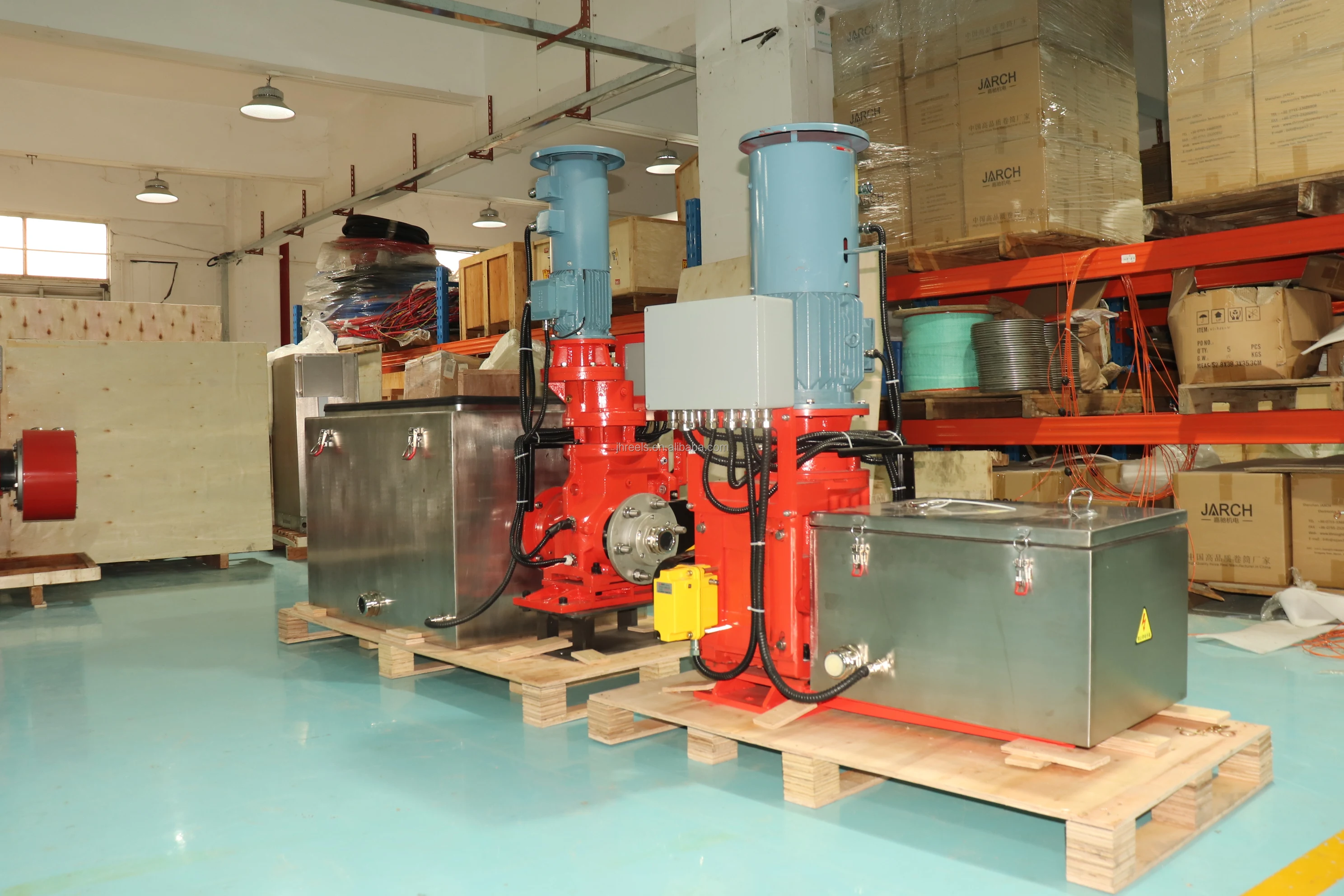 Automatic Motor Large current Heavy Duty Cable Reel with Gear Box for Gantry Crane and Bridge Crane Hoist