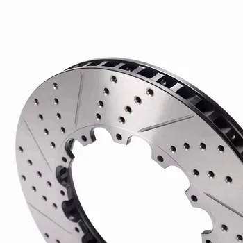 Drilled Slotted Front Disc Brake Rotor for 330-30mm 355*32mm 380*32mm 380*34mm 380*36mm