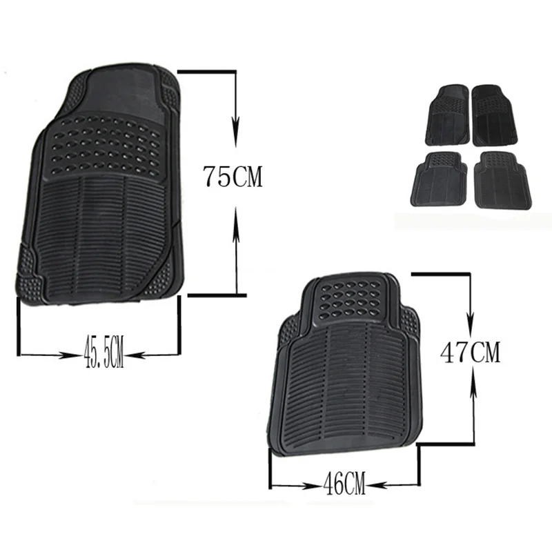 Customized Full Set Position Car Mats Pvc Leather 3d Car Floor Mats