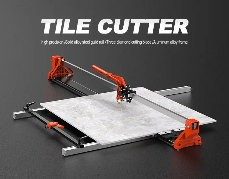 Mufasha L111200 Three Cutting Blade Cutting 1200mm Tile Super Sigma
