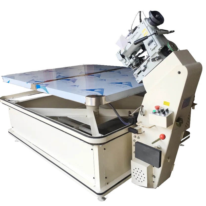 Spring Mattress Border Edge Sewing Stitching Machine Automatic Tape Banding Closing Sealing Edgebanding Chain Stitch