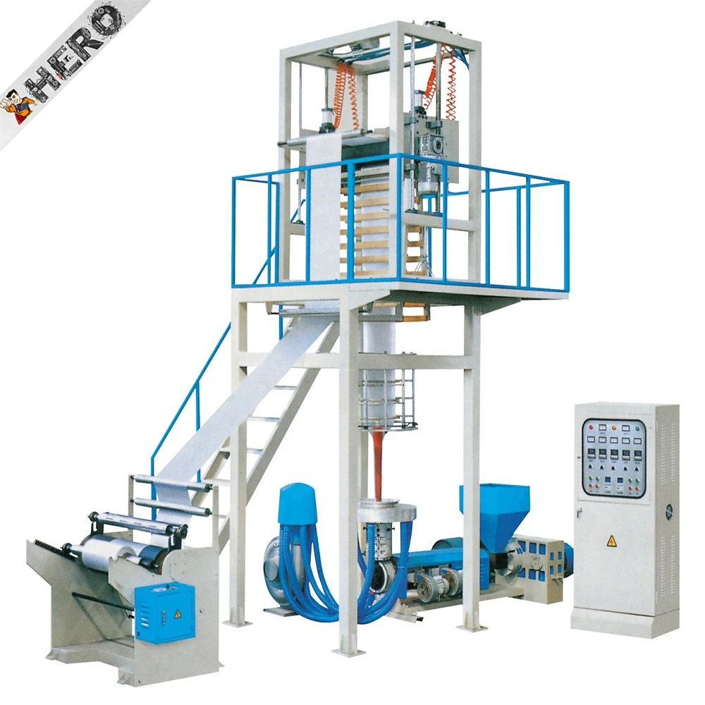 Mini Blown Film Extrusion Machine Plastic Bopp Film Blowing Machine Price Ldpe Blown Film Production Line for Farms