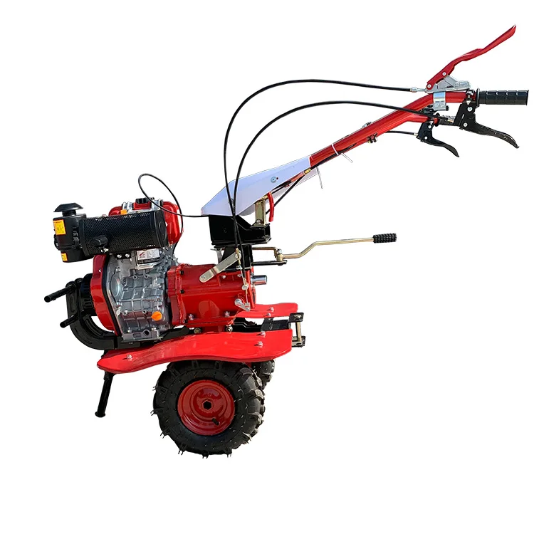 Mini Tractor Cultivator 3-Point Hitch Tiller Reviews for Sweet Potato Field Ridging Disc Plow Sale for Rice Fields-Core Bearing