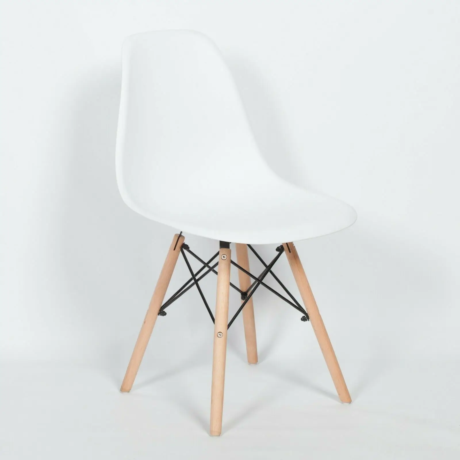 white scandi chair