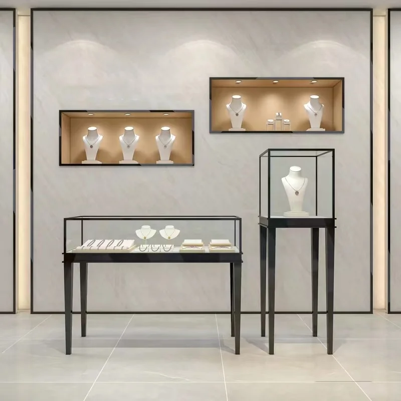 2026 Trendy Hot Selling Luxury Boutiques Buyers' Shops Second-hand Shops Brand Stores Display Cabinet Stand Shelf Sales showcase