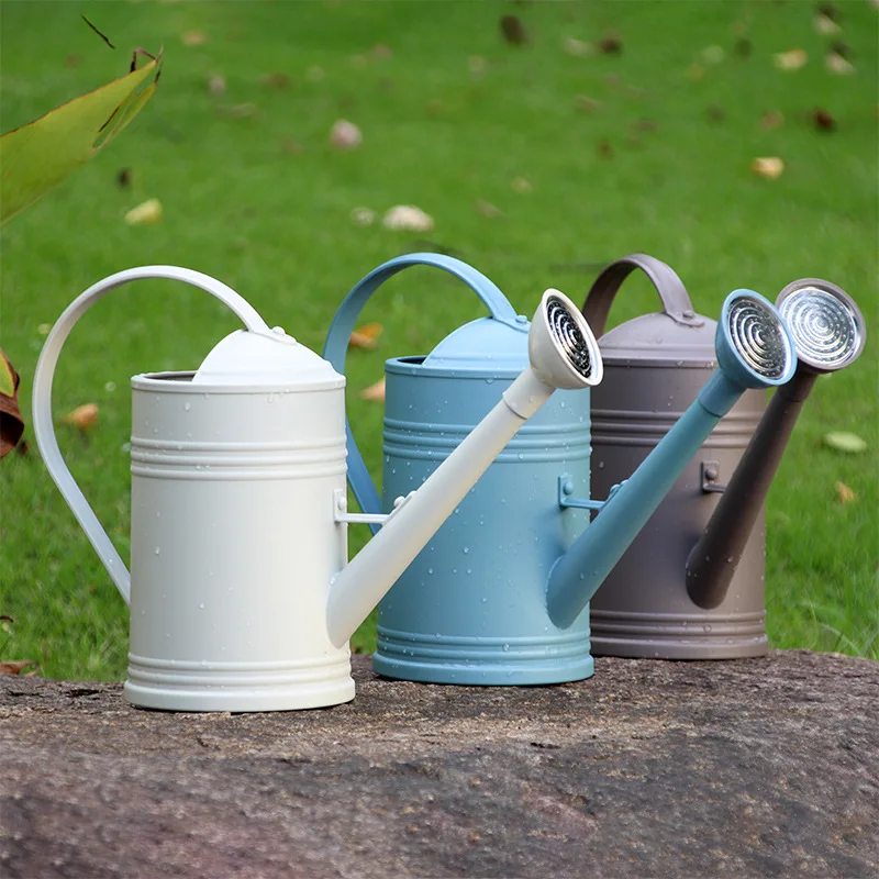 1.8L Portable Indoor HomeWatering Plant Plastic Watering Cans