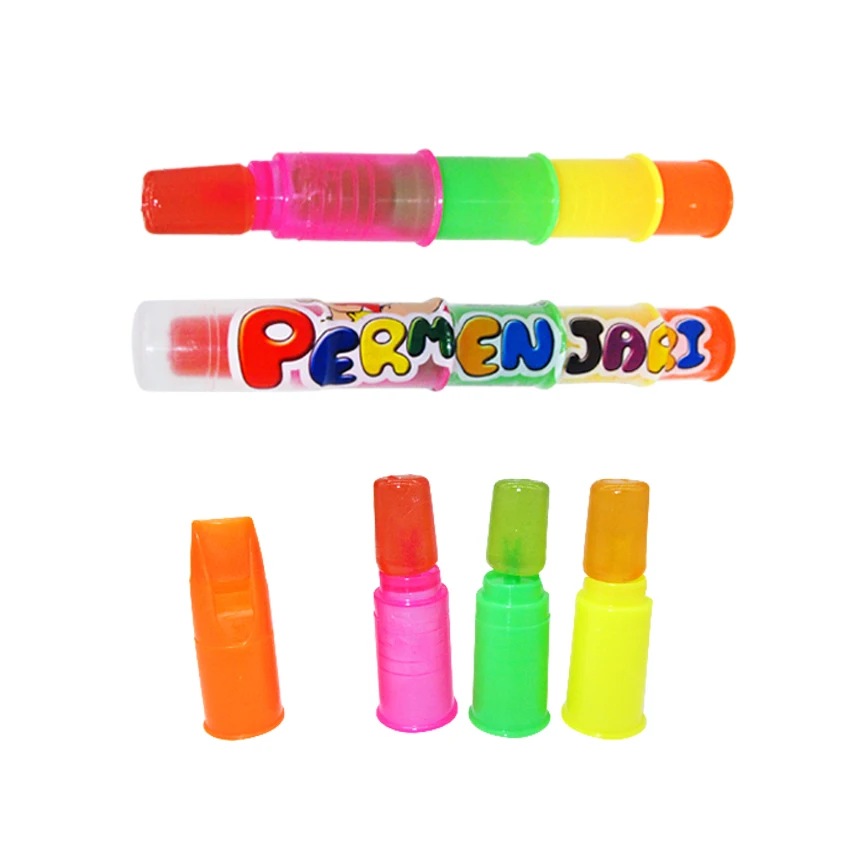 Halal сладкий леденец на палец конфеты с 4 фруктовыми вкусами