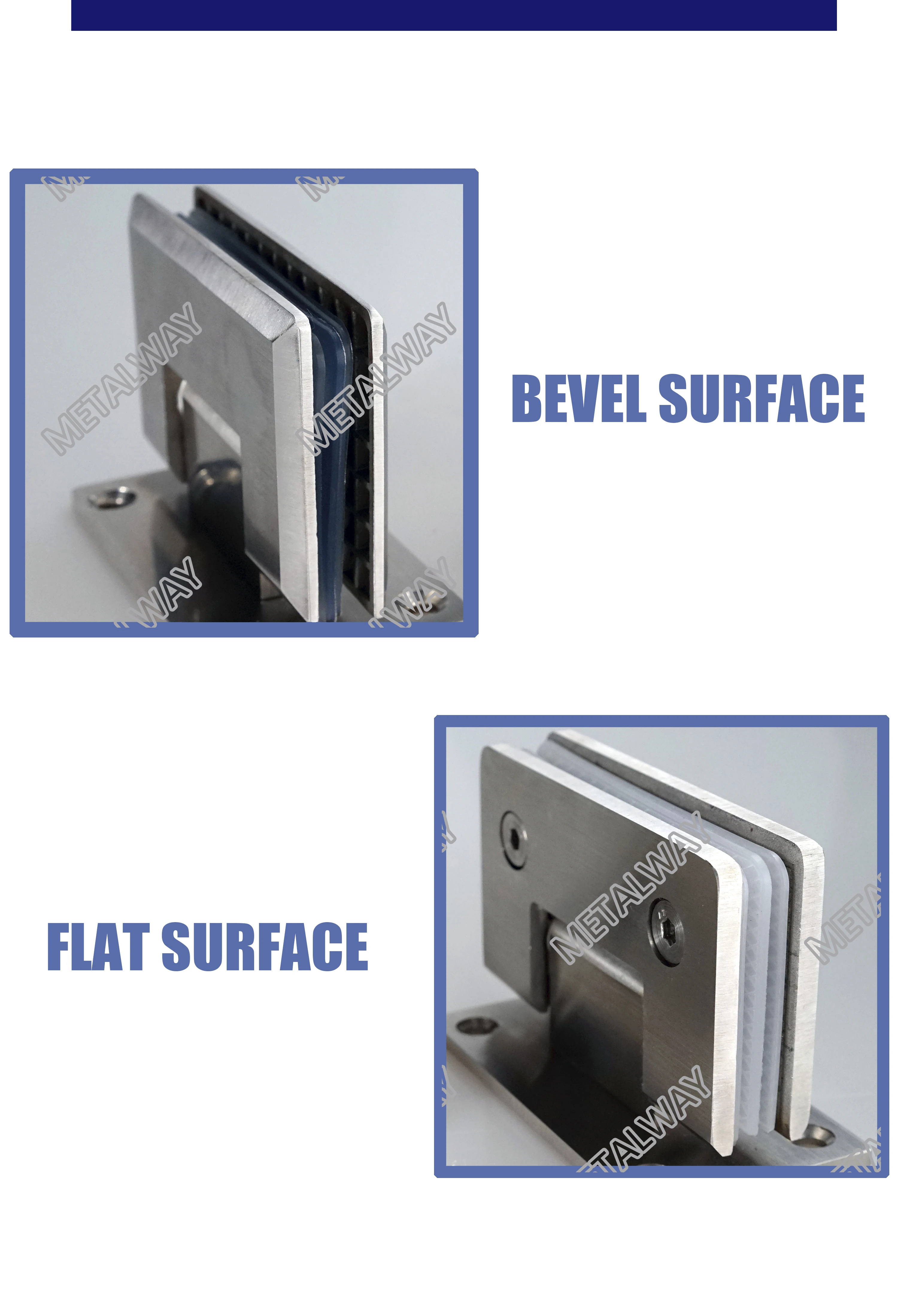 High Quality Brass Shower Glass Door Adjustable Hinge For Shower Room
