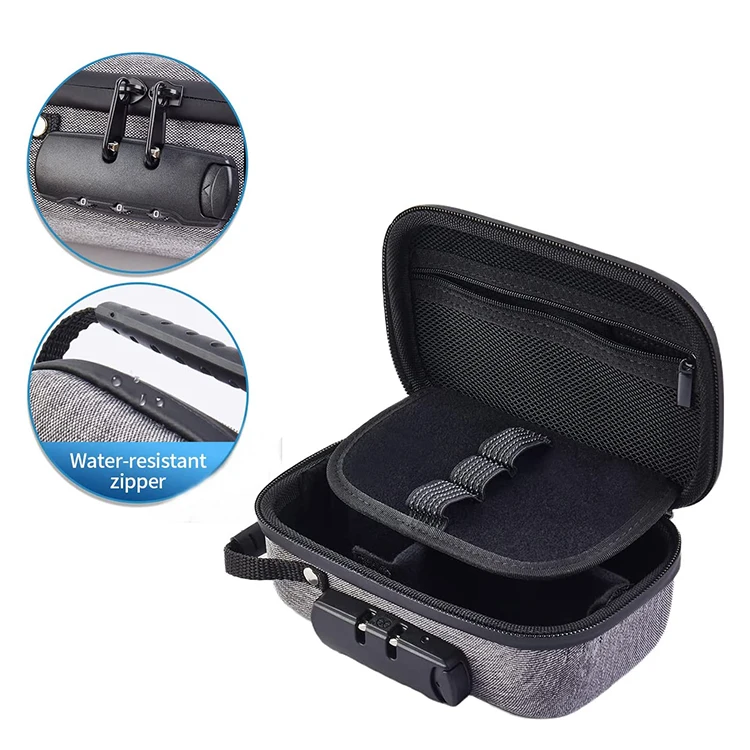Custom Foam Wholesale Waterproof Hard Eva Smell Proof Storage Case