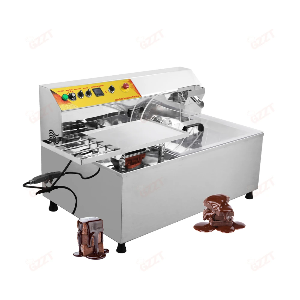 Заводская автоматическая машина для плавки шоколада из нержавеющей стали 25 л с вибрационным столом плавления